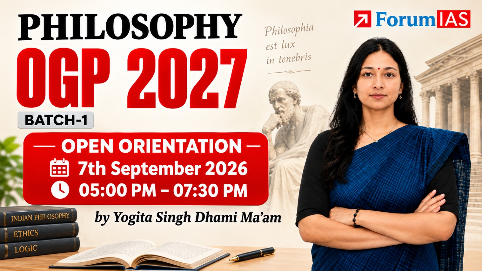 Philosophy | OGP 2027 | Batch - 1
